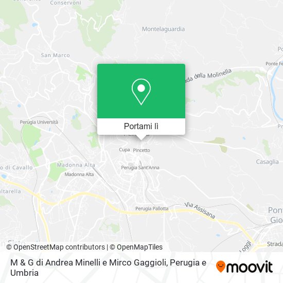 Mappa M & G di Andrea Minelli e Mirco Gaggioli