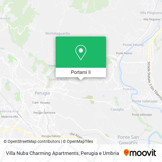 Mappa Villa Nuba Charming Apartments