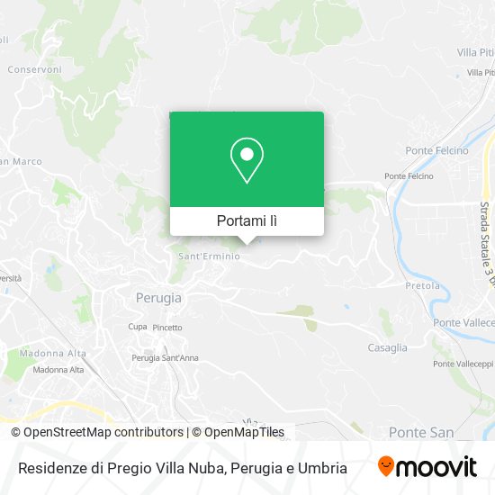 Mappa Residenze di Pregio Villa Nuba