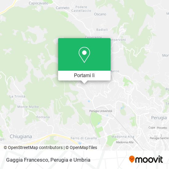 Mappa Gaggia Francesco