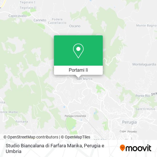 Mappa Studio Biancalana di Farfara Marika