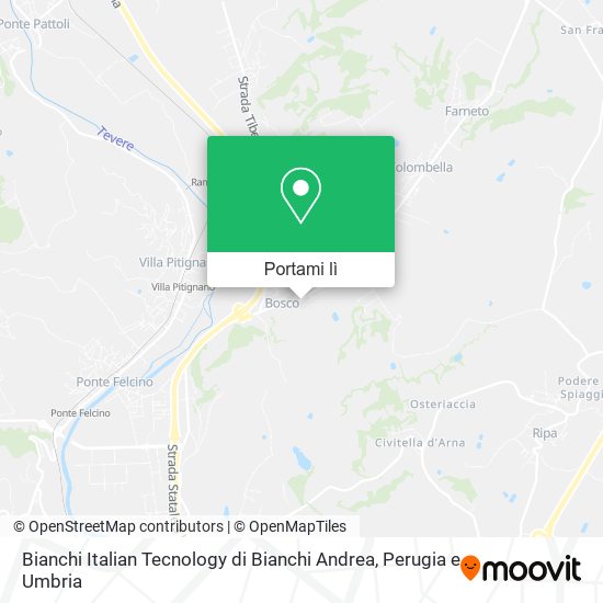 Mappa Bianchi Italian Tecnology di Bianchi Andrea