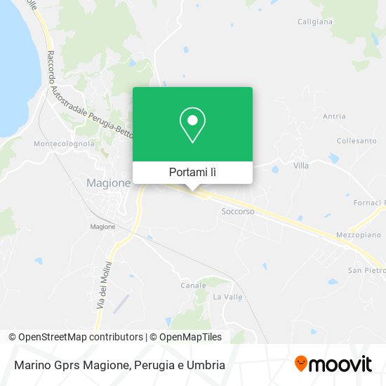 Mappa Marino Gprs Magione