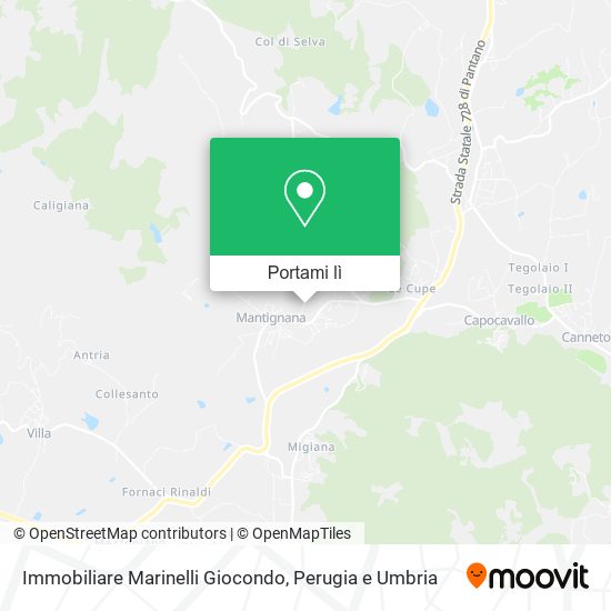 Mappa Immobiliare Marinelli Giocondo