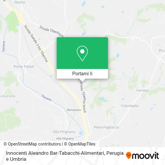 Mappa Innocenti Aleandro Bar-Tabacchi-Alimentari