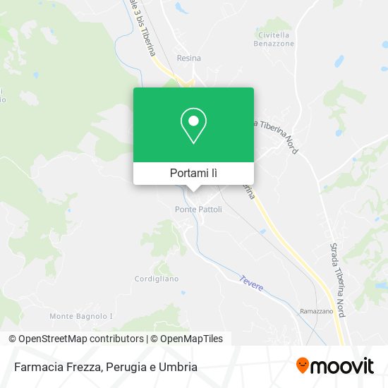 Mappa Farmacia Frezza