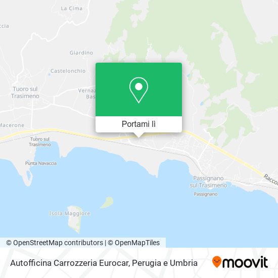 Mappa Autofficina Carrozzeria Eurocar