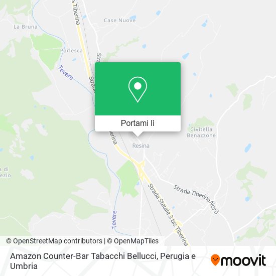 Mappa Amazon Counter-Bar Tabacchi Bellucci