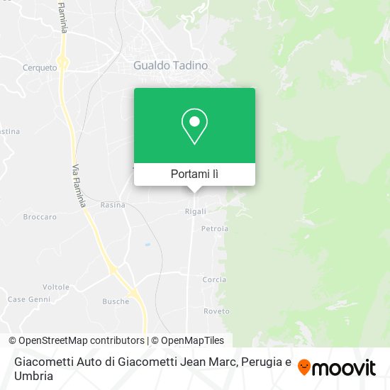 Mappa Giacometti Auto di Giacometti Jean Marc