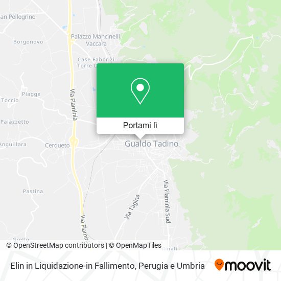 Mappa Elin in Liquidazione-in Fallimento