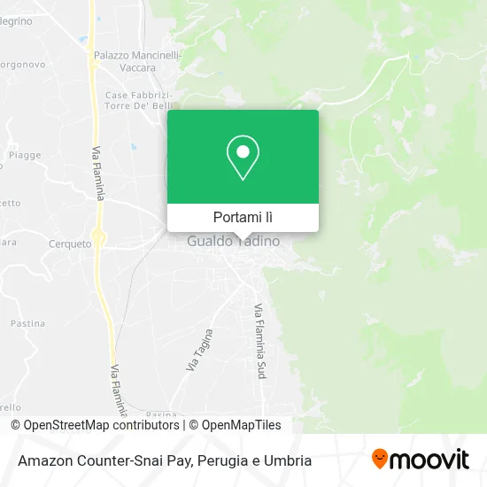 Mappa Amazon Counter-Snai Pay
