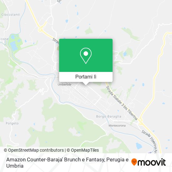 Mappa Amazon Counter-Baraja' Brunch e Fantasy