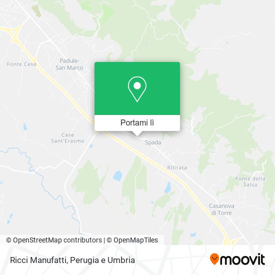 Mappa Ricci Manufatti