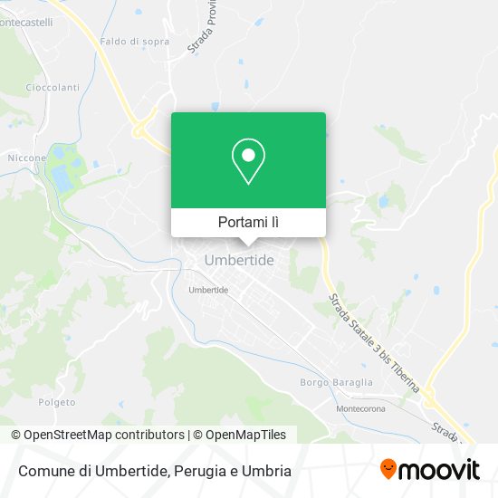 Mappa Comune di Umbertide