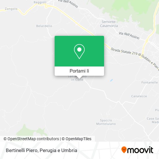Mappa Bertinelli Piero