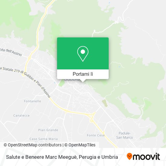 Mappa Salute e Beneere Marc Meeguè