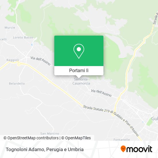 Mappa Tognoloni Adamo