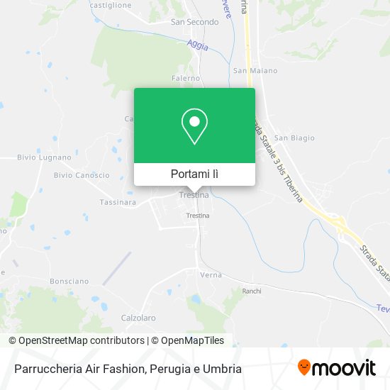 Mappa Parruccheria Air Fashion
