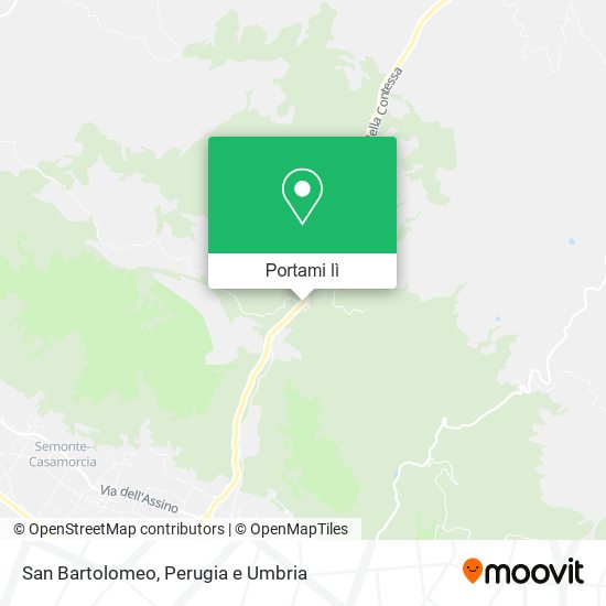 Mappa San Bartolomeo