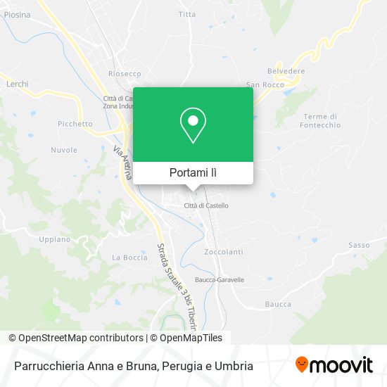 Mappa Parrucchieria Anna e Bruna