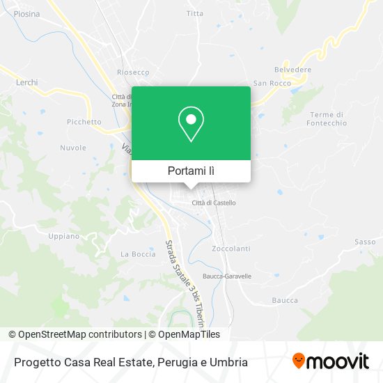 Mappa Progetto Casa Real Estate