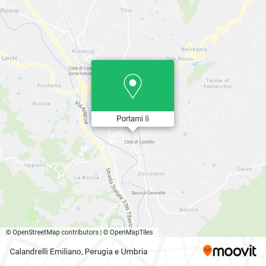 Mappa Calandrelli Emiliano