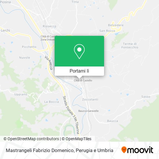 Mappa Mastrangeli Fabrizio Domenico