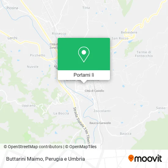 Mappa Buttarini Maimo