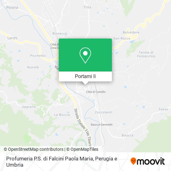 Mappa Profumeria P.S. di Falcini Paola Maria