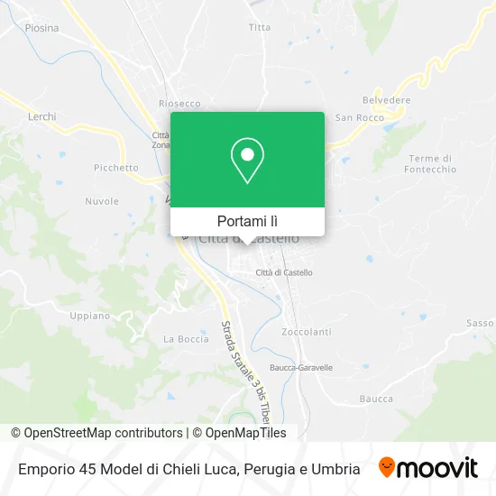 Mappa Emporio 45 Model di Chieli Luca