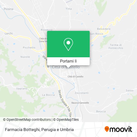 Mappa Farmacia Botteghi