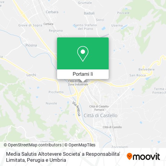 Mappa Media Salutis Altotevere Societa' a Responsabilita' Limitata