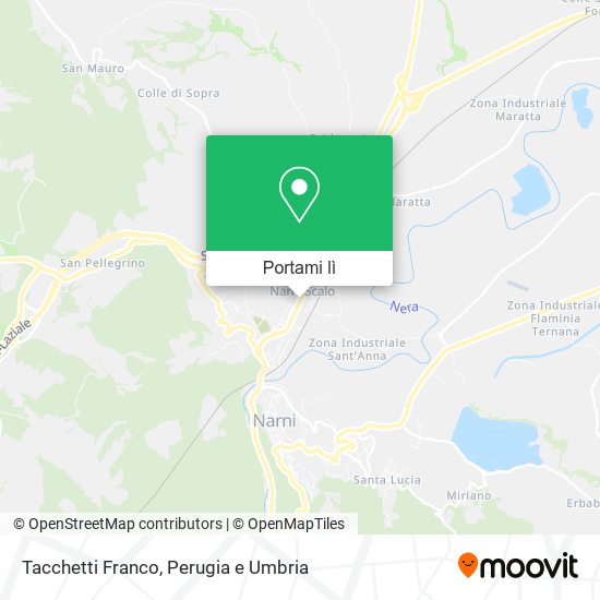 Mappa Tacchetti Franco