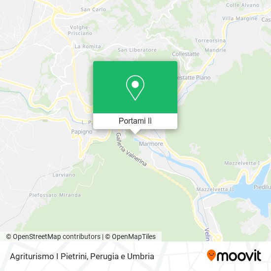 Mappa Agriturismo I Pietrini