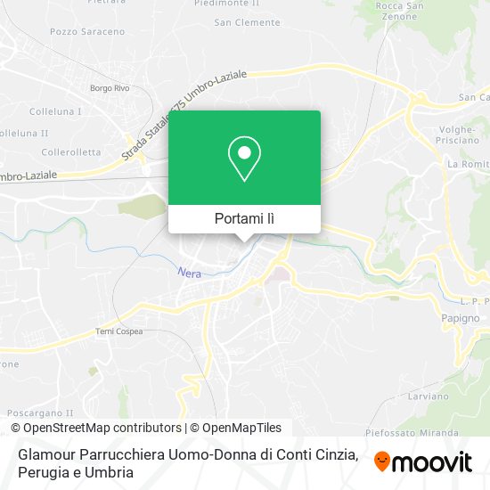 Mappa Glamour Parrucchiera Uomo-Donna di Conti Cinzia