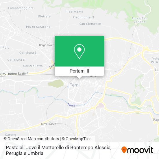 Mappa Pasta all'Uovo il Mattarello di Bontempo Alessia