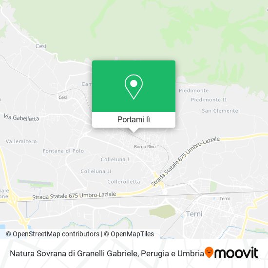 Mappa Natura Sovrana di Granelli Gabriele