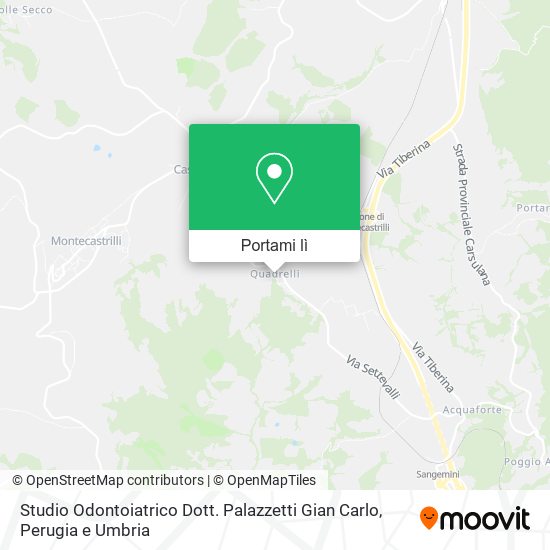 Mappa Studio Odontoiatrico Dott. Palazzetti Gian Carlo