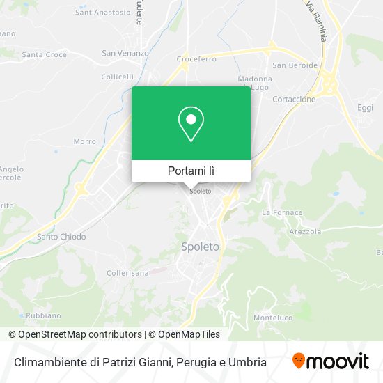 Mappa Climambiente di Patrizi Gianni