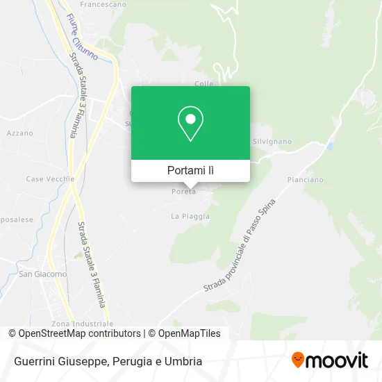 Mappa Guerrini Giuseppe
