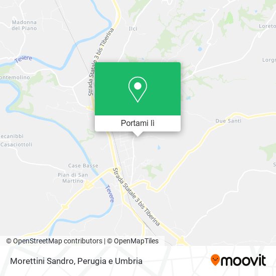 Mappa Morettini Sandro