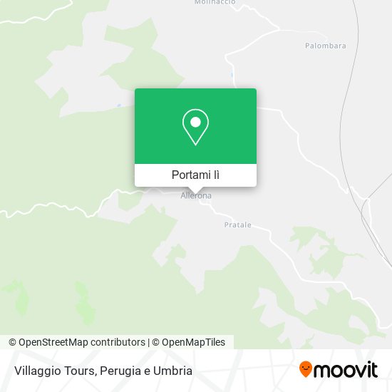 Mappa Villaggio Tours