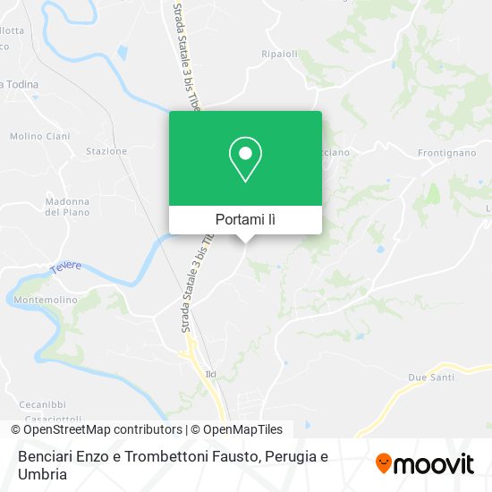 Mappa Benciari Enzo e Trombettoni Fausto