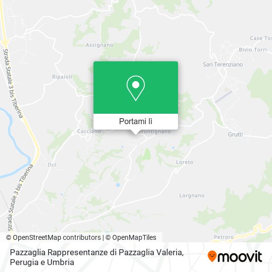 Mappa Pazzaglia Rappresentanze di Pazzaglia Valeria