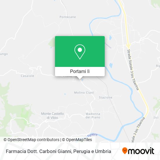 Mappa Farmacia Dott. Carboni Gianni