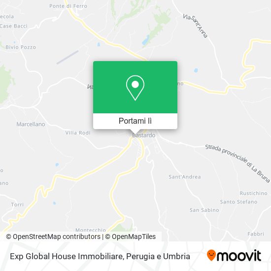 Mappa Exp Global House Immobiliare