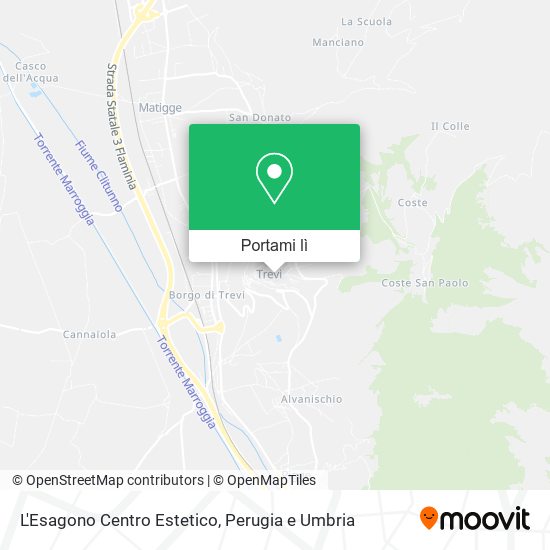 Mappa L'Esagono Centro Estetico