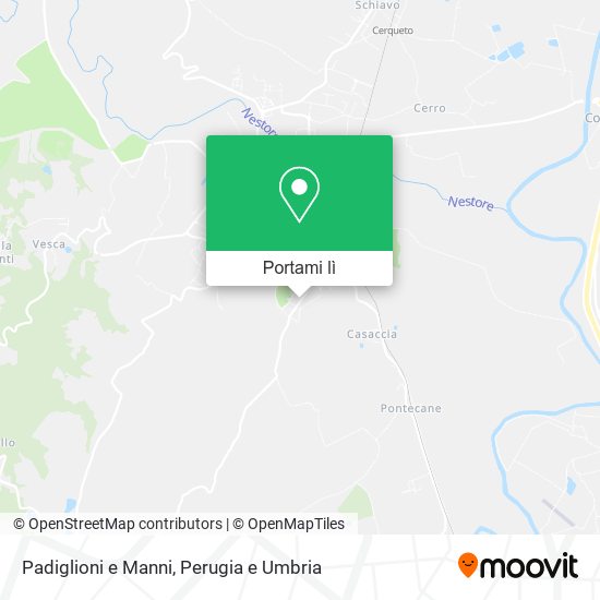 Mappa Padiglioni e Manni