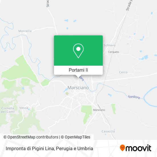Mappa Impronta di Pigini Lina