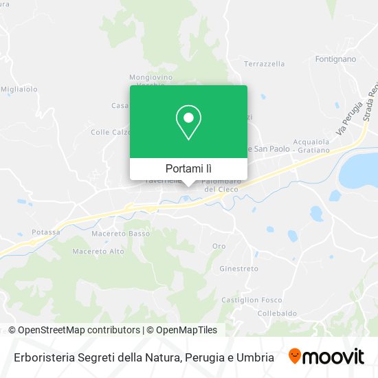 Mappa Erboristeria Segreti della Natura